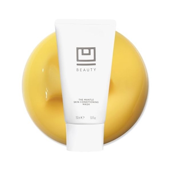 U Beauty The MANTLE Skin Conditioning Wash – Nettoyant Visage et démaquillant hydratant, crème hydratante visage enrichie en 