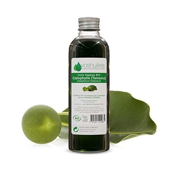 Huile Végétale de Calophylle COSMOS 100 ml 
