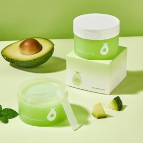 Baume nettoyant à lavocat, démaquillant naturel à lavocat, démaquillant propre et baume nettoyant, baume nettoyant fondant,