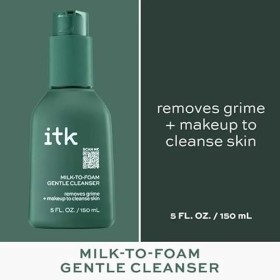 Milk-To-Foam Gentle Cleanser by ITK for Women - 5 oz Cleanser