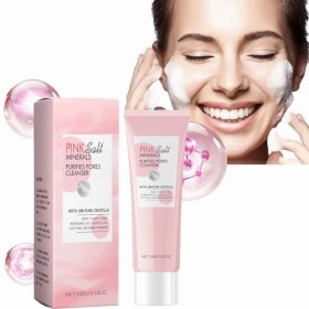 Foaming Wash, Nettoyant Pour le Visage doux pour le Nettoyage des Pores Profonds, Nettoyante pour éliminer les Cellules Morte