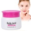 Crème pour le Visage à Lacide Kojique, 80 Ml de Crème Blanchissante pour le Visage à Lacide Kojique, Crème pour le Visage a