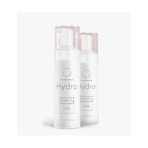 Colway - Mousse Nettoyante Visage, Nettoyant Visage Pour Démaquiller, Nettoyant Pour Peau Sensible, Eau Micellaire - Hydro, 1