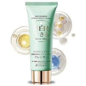Crème nettoyante douce qui nettoie, purifie et adoucit la peau vert, nicotinamide 
