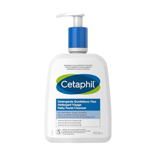 Cetaphil Nettoyant visage quotidien 473 ml