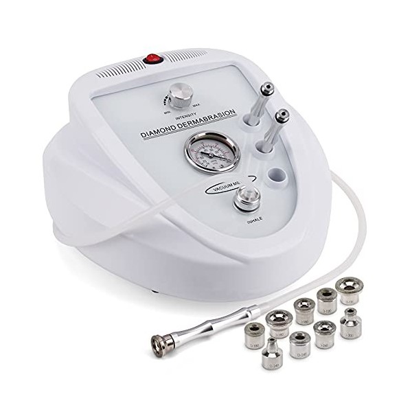 Machine de microdermabrasion au diamant, Dermabrasion professionnelle à puissance daspiration de 65 à 68 cmHg, équipement de