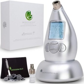 Microderm GLO Diamond Machine de microdermabrasion et outil daspiration Kit de micro dermabrasion clinique, système avancé d