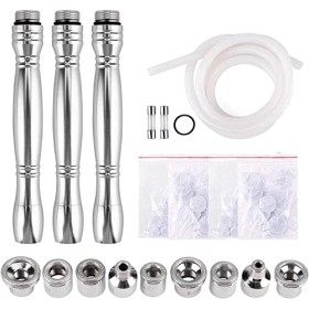 Machine de mic-roder_mabra-sion au diamant, Yofuly 3 dans 1 Der_ma-brasion professionnelle à puissance daspiration de 65 à 6