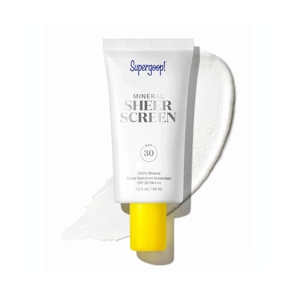 Supergoop Mineral Matte Screen SPF 30 for Women 1.5 oz Sunscreen