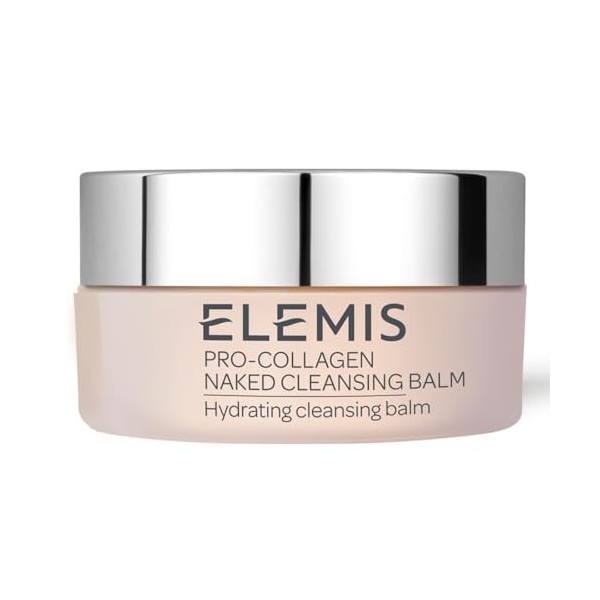 ELEMIS Baume nettoyant nu pro-collagène, lait nettoyant profond 3 en 1 en édition limitée, nettoyant apaisant pour la peau, a