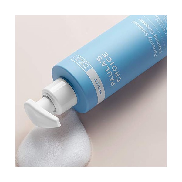 PaulaS Choice Nettoyant moussant hydratant anti-âge pour peaux mixtes et grasses 190ml Blanc