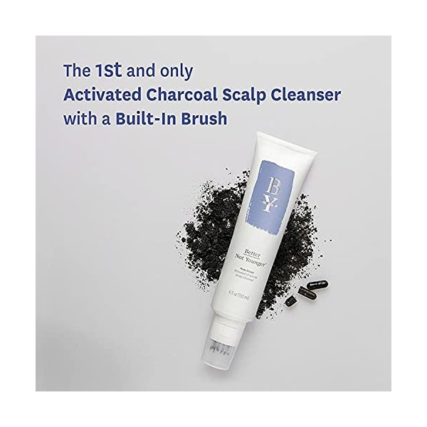 New Dawn Activated Charcoal Scalp Cleanser by Better Not Younger for Unisex - 5 oz Cleanser