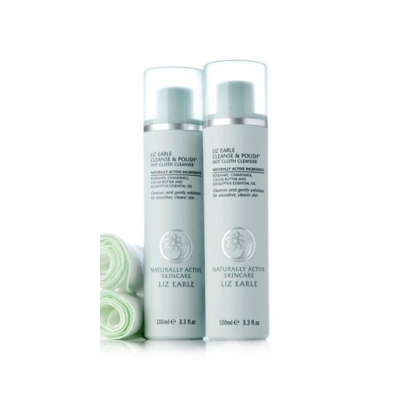 Liz Earle Cleanse & Polish Duo 2 x 100ml plus 2 muslin cloths by Liz Earle