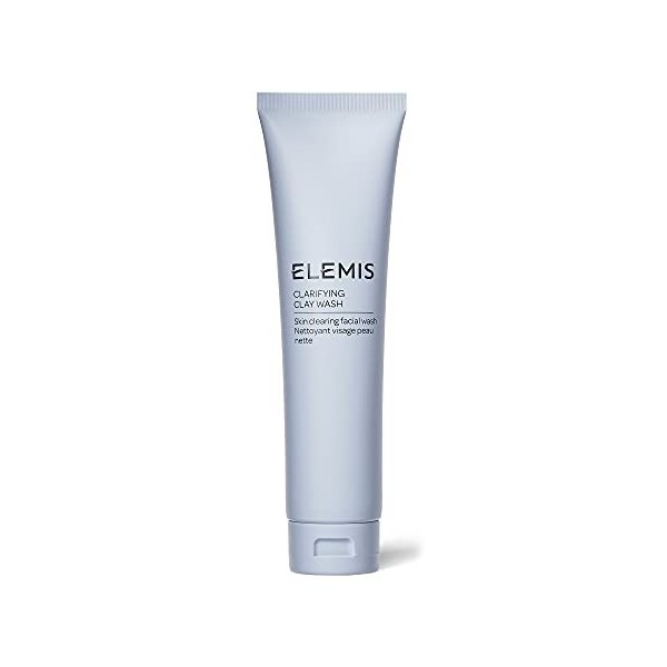 ELEMIS Nettoyant à l’argile, nettoyant visage pour nettoyer, purifier et équilibrer en profondeur, nettoyant visage pour peau