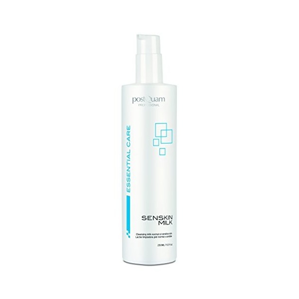 Postquam - Lait Démaquillant Hydratant et Astringent pour Peaux Grasses et Mixtes - Nettoyage Doux et Efficace - Elimine les ...