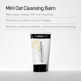 The INKEY List Oat Cleansing Balm pour éliminer le maquillage et nettoyer la peau sensible 50 ml