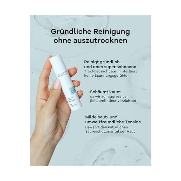 Skincerely Yours Nettoyage doux 15 ml I pH neutre pour la peau 5,5 I Pour tous les types de peau I Gel nettoyant pour tous le