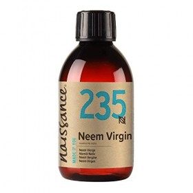 Naissance Huile Végétale De Neem Vierge No. 235 - 250ml - Vegan - Pour Cheveux, Ongles, Sourcils, Cuir Chevelu, Peau, Corps