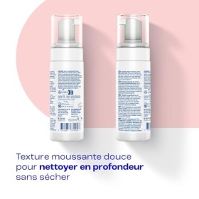 E45 Nettoyant moussant de lavage du visage 150ml- Nettoyant quotidien pour le visage pour la peau sèche et sensible chez pour