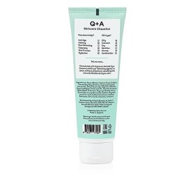 Q+A Gel nettoyant à lhuile essentielle de menthe poivrée pour visage, 125ml