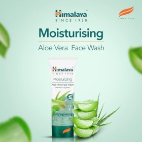 Himalaya Hydratant Aloe Vera Visage Laver, 150 ml