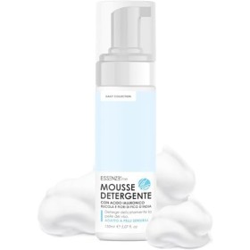 Essenze - Mousse Nettoyante - Démaquillant Visage pour Peau Sensible, Mixte, Grasse et Sèche - Hydratante et Douce Avec Acide