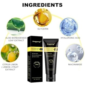 Fengyang® Nettoyant facial blanchissant, Nettoyant pour le visage blanchissant, Whitening Facial Cleanser, Purifying Cleanser