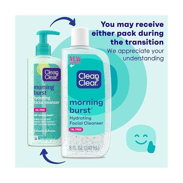 Nettoyant visage hydratant sans huile et sans huile avec extrait de concombre et de mangue verte, nettoyant quotidien doux po