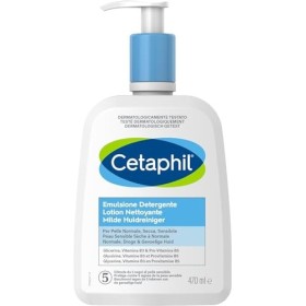 Cetaphil lotion nettoyante, 470ml, lotion nettoyante visage et corps, peaux sensibles sèches à normales, Niacinamide, Panthén