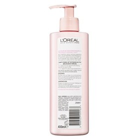 LOréal Paris Lait nettoyant pour femme : élimine le maquillage en douceur et donne une sensation de douceur sur la peau avec