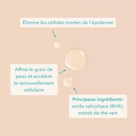 colibri skincare 2% BHA PEELING 30ml - Gel exfoliant à base d’acide salicylique salicylic acid pour une peau purifiée en 