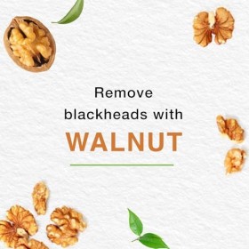 Himalaya Blackhead Clearing Walnut Face Wash - 150 ml. Lot de 2 