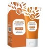 KOAHDE Orange Gommage Corporel Exfoliant Gel,Gel Gommant pour le Visage,Gel Peeling Exfoliant Éclaircissant,Gommage Corps Exf