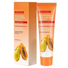 Gel Blanchiment Exfoliant,Gel Peeling naturel à la Papaye,Gel Exfoliant pour le Nettoyage en Profondeur de la Peau,Gel Exfoli