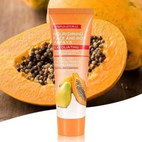 Gel Blanchiment Exfoliant,Gel Peeling naturel à la Papaye,Gel Exfoliant pour le Nettoyage en Profondeur de la Peau,Gel Exfoli