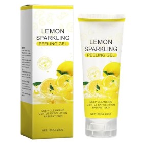 Gel Peeling Exfoliant Éclaircissant,Gel Blanchiment Exfoliant,Gommage Au Gel Exfoliant,Gommage Visage Femme,Gel Gommant pour 