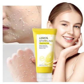 Gel Blanchiment Exfoliant,Blanchissante Crème Exfoliant Gel,Gommage Au Gel Exfoliant,Skin Whitening Exfoliating Gel,Gommage V
