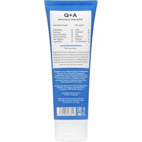 Q+A Nettoyant Quotidien à lAcide Salicylique – Exfoliant pour Peau Claire, Cible les Boutons & Pores, Hydratant avec Bétyne 