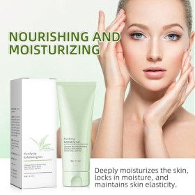 1 Pcs Gel Exfoliant Purifiant, Gel Peeling Exfoliant, Crème Purifiante Corps, Gel Exfoliant Exfoliant Visage et Corps, Nettoy
