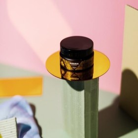 AOKlabs - KUSUGUA Gel exfoliant, gommage naturel pour le visage et le corps, 100% biodégradable, nettoyant exfoliant au cacao