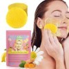 Turmeric Kojic Acid Cleansing Pads, 40Pcs Curcuma Exfoliant Mousse Pad, Diluer Les Taches Noires, Éclatant Peau Rejuvenates, 