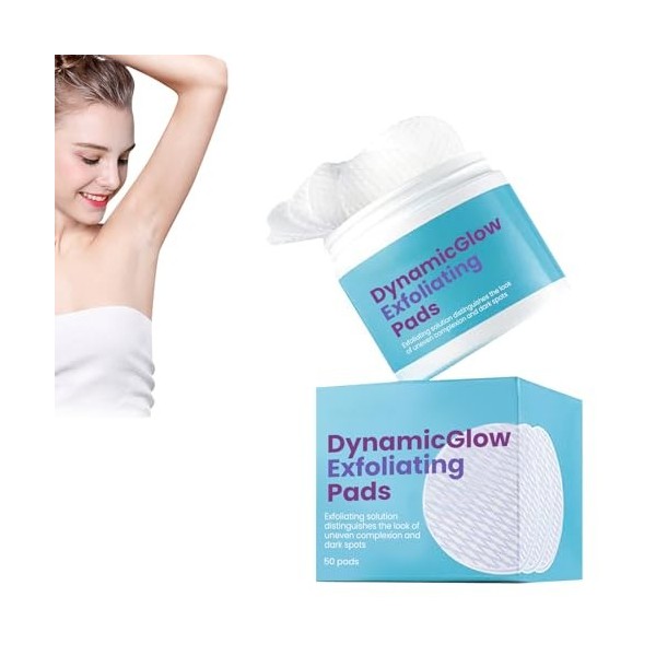 Tampons Exfoliants pour le Visage, Pads Exfoliants Pour La Peau, Tampons Doux Pour Le Peeling Du Visage, Tampons Exfoliants P