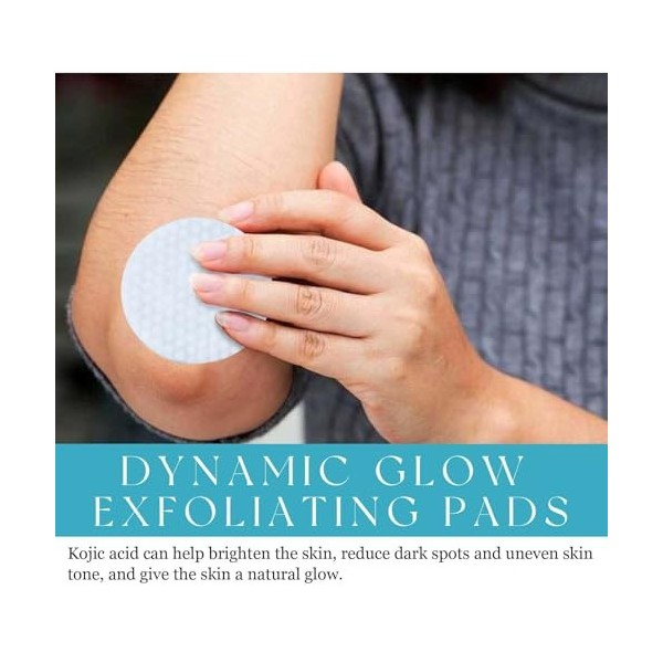 Tampons Exfoliants pour le Visage, Pads Exfoliants Pour La Peau, Tampons Doux Pour Le Peeling Du Visage, Tampons Exfoliants P