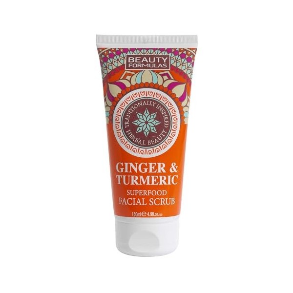 Beauty Formulas BEAUTY FORMULAS GOMMAGE VISAGE GINGEMBRE & CURCUMA 150ML