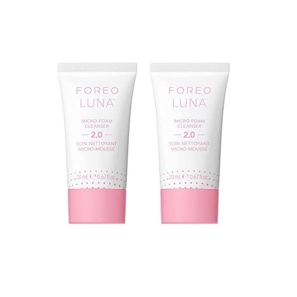 FOREO LUNA Micro-Foam Cleanser 2.0 - Nettoyant Visage - Gel Nettoyant Visage - Vitamine E - Soins pour le Visage - Gommage Vi