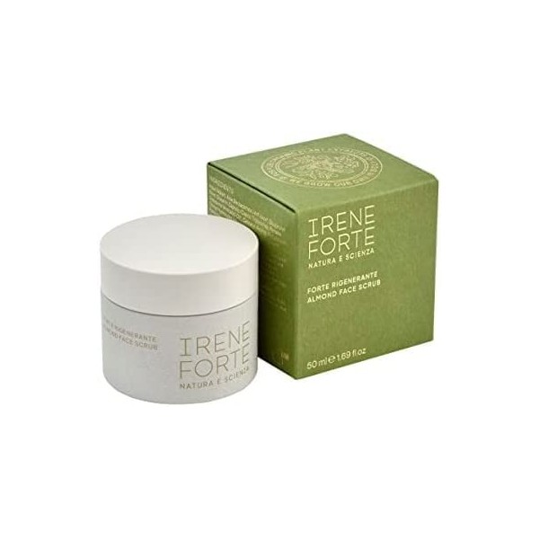 Irene Forte, Gommage visage aux Amandes, Forte Rigenerante, 50 ml