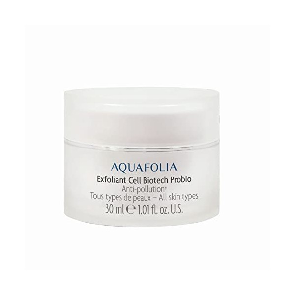 AQUAFOLIA – Exfoliant Soin Naturel Visage - Élimine les Cellules Mortes et les Imperfections – Action Anti-Age – Biotechnolog