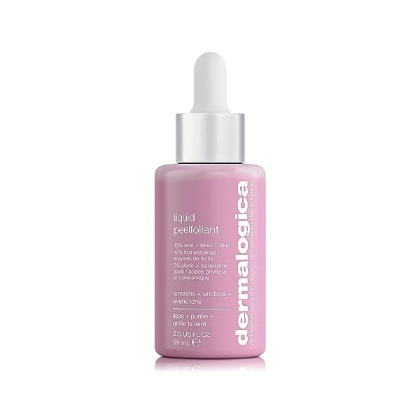 Dermalogica Liquid Peelfoliant 59ml - Peeling professionel à domicile 30% aha + bha + pha , lisse les rides et ridules, unif