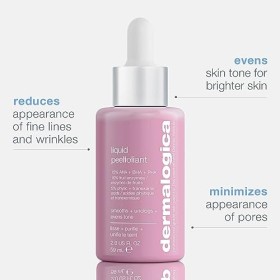 Dermalogica Liquid Peelfoliant 59ml - Peeling professionel à domicile 30% aha + bha + pha , lisse les rides et ridules, unif