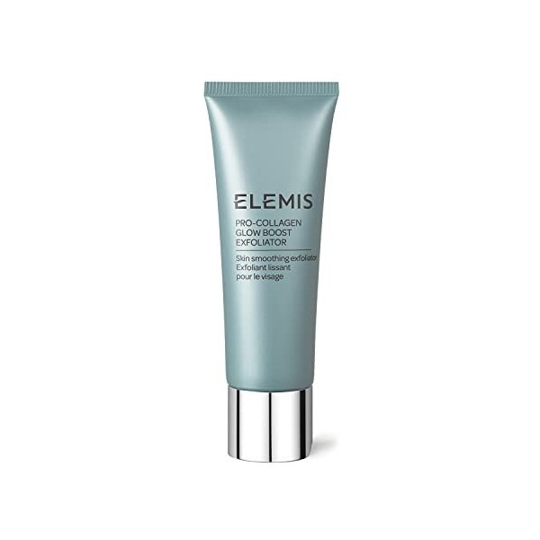 ELEMIS Exfoliant Pro-Collagen Glow Boost, exfoliant physique doux pour le visage adoucit et polit pour une peau lisse, éclata